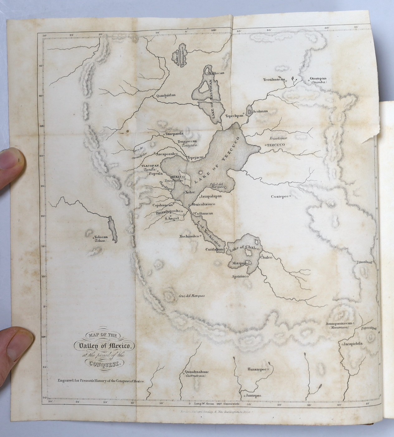 Prescott, William Hickling - The History of the Conquest of Morocco, 7th edition, 3 vols, 1855; The Conquest of Peru, 5th edition, 3 vols, 1854; The Reign of Philip the Second, 2 vols, 1855; History of the Reign of Ferdi